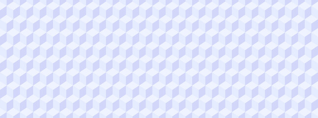 Poster - Abstract color  background consisting of cubes and blocks. Illustration with squares and hexagons.