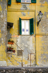 Wall Mural - Camogli, Genova, Liguria: typical houses