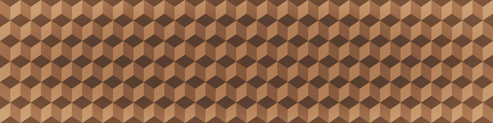 Poster - Cubes background. Abstract illustration