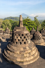 Wall Mural - Temple de Borobudur, Indonésie