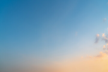 Wall Mural - sky background on sunrise. nature composition