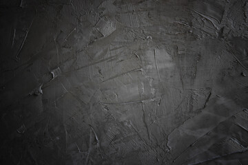 Wall Mural - Dark and black grunge and texture cement or concreate background