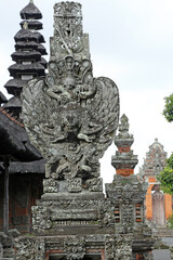 Balinese temple sculptures