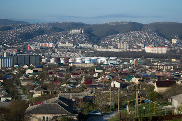 view of the city of bergen country