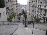 Fototapeta  - Escaliers de Montmartre
