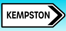 Kempston Road Sign