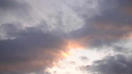 Wall Mural - abstract background of spring sky. blurred textures, clouds, landscape wallpaper