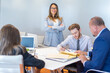 © Black Mamba - Office employees having a meeting