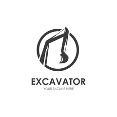 Canvas Print - Excavator