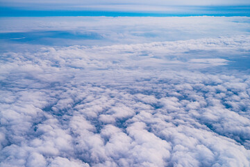 Landscape of white cloud and blue sky 2