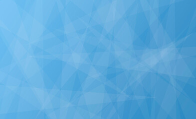 abstract blue geometric background with triangles