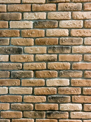 Poster - Brick wall element, background, texture