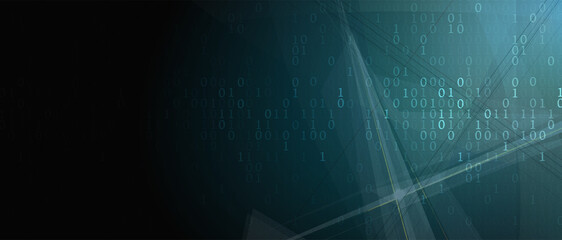 Technology data background, idea of global business solution