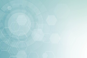 Poster - big data visualization background. modern futuristic virtual abstract background. science network pa