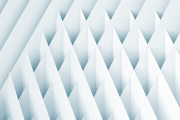 Wall Mural - abstract geometric background. intersected white paper