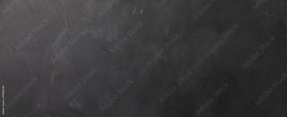 Chalk rubbed out on blackboard for background - obrazy, fototapety, plakaty 