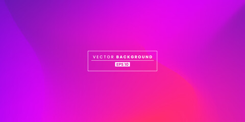 Abstract blurred gradient background. Colorful smooth banner template. Mesh backdrop with bright colors. Vector