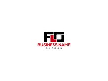 FLO Letter Design For New Business