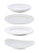 © siwaporn999 - white plate isolated on white background