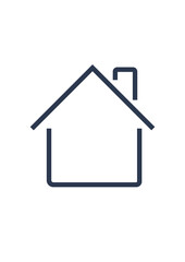 house icon on white background