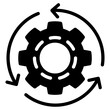 Icon of effectiveness, solid productivity design