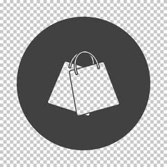 Canvas Print - Two Shopping Bags Icon