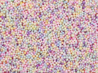 Wall Mural - Small colorful pastel balls