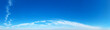 © Pakhnyushchyy - Blue Sky background with tiny Clouds. Panorama background