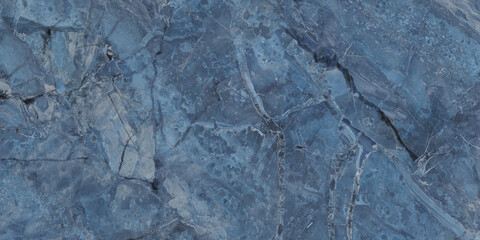 Wall Mural - blue marble texture design