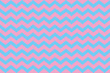 background of blue and pink zig zag stripes