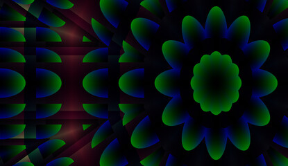 Poster - Mixed digital backgrounds of various designs and colors, suitable for text or images, can be used as headers or banners, also perfect for website design.