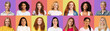 © Prostock-studio - Set of lifeful beautiful women of different ages and nationalities