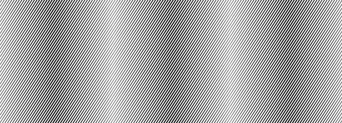 Aufkleber - Halftone. Comic wavy pattern. Abstract background of lines. Texture of black lines. Gradient background. Vector illustration.