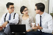 © Per Swantesson/Stocksy - Young startup partners having a relaxed conversation while sitting on the floor