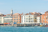 Fototapeta  - discovery of the city of Venice and its small canals and romantic alleys