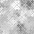 Silver seamless pattern, shiny metallic texture