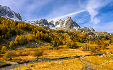 Canvas Print - la vallée de la clarée