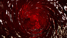 Abstract Whirl Shape Of Red Wine