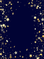 Wall Mural - gold gradient star dust sparkle vector background.
