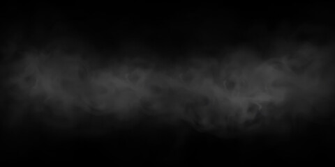 Sticker - white smoke puff isolated on transparent black background. png. steam explosion special effect. effe