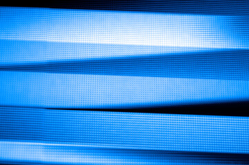 Aufkleber - Digital screen background. Color screen monitor or TV with glitch pixels and LEDs close up