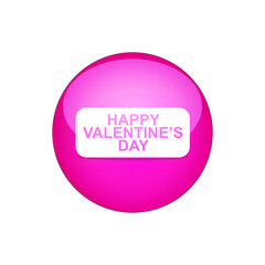 Poster - happy valentine's day with trendy isolated background, happy valentine's day for your website design Clock icon logo, app, UI. Clock icon Vector illustration, EPS10.
