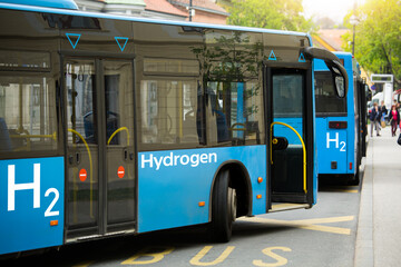 A hydrogen fuel cell bus concept