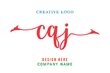 CQJ lettering logo is simple, easy to understand and authoritative