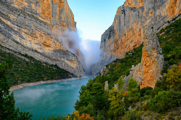 Canvas Print - les gorges du mont rebei