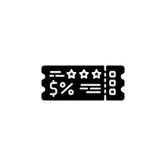 Poster - coupon icon. internet marketing icon. perfect to logo, presentation template, website, application, and more product. vector icon design solid style