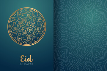  Ramadan kareem background with mandala ornament