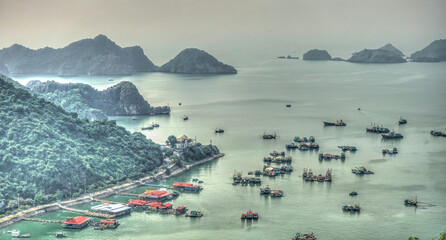 Cat Ba Island, Vietnam, HDR Image