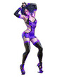© vladnikon - 3D assassin warrior amazon woman render.
