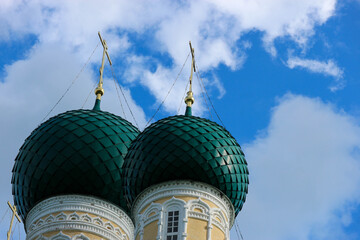 Wall Mural - Domes of Ressurection Cathedral in Tutayev, Russia